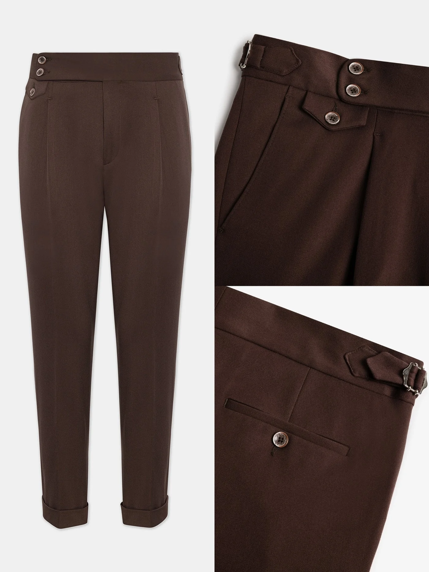 FineLegends™ Gurkha Heritage Pants (Brown) - Image 4