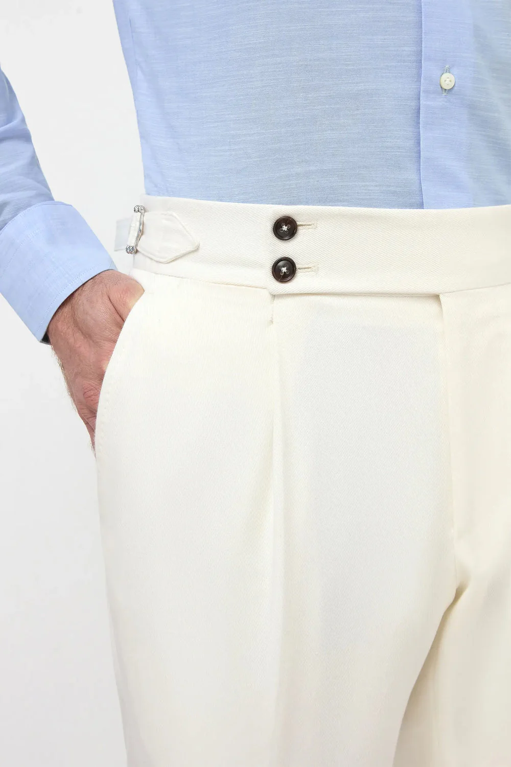 FineLegends™ Gurkha Heritage Pants (White) - Image 3
