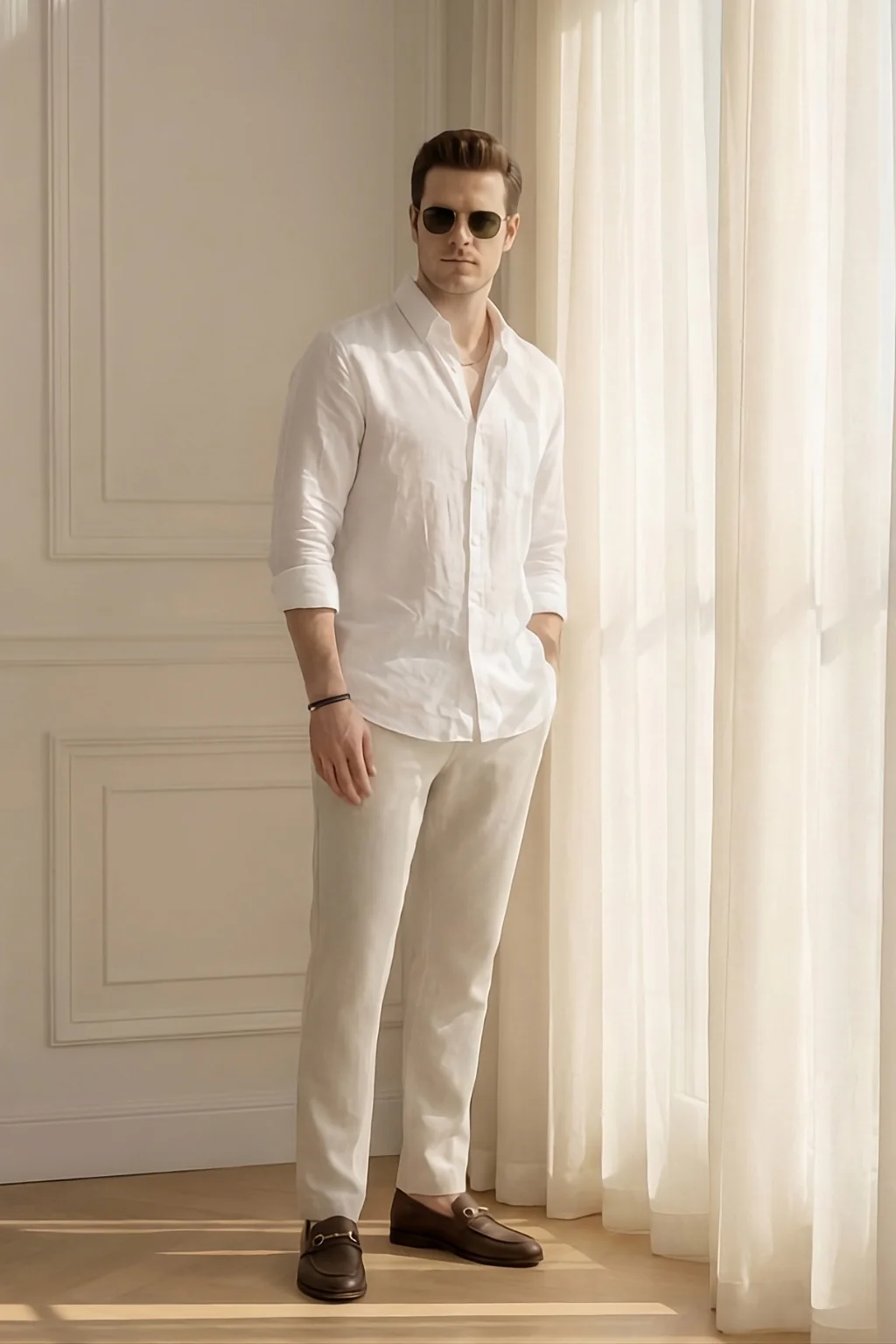 Old Money Classic Combo (White & Beige) - Image 3